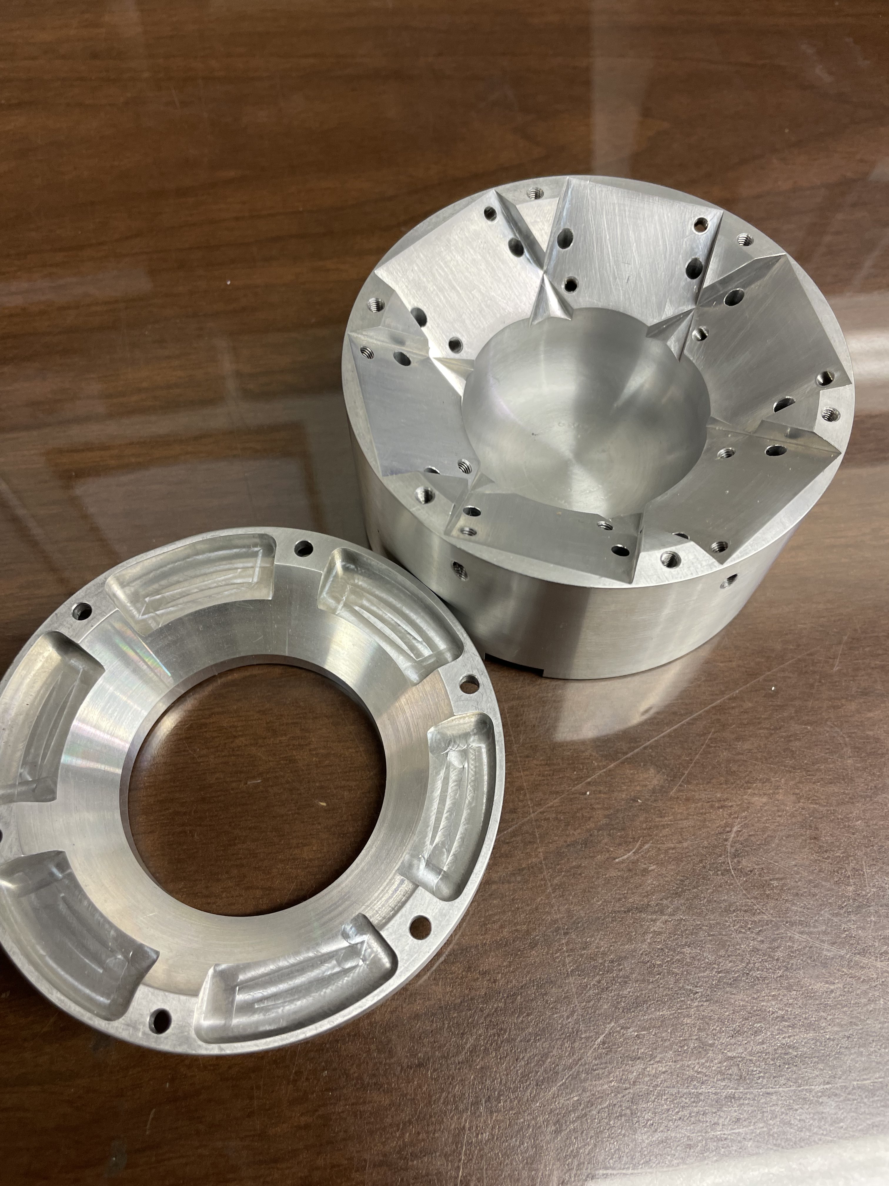 Actual A&T machined component