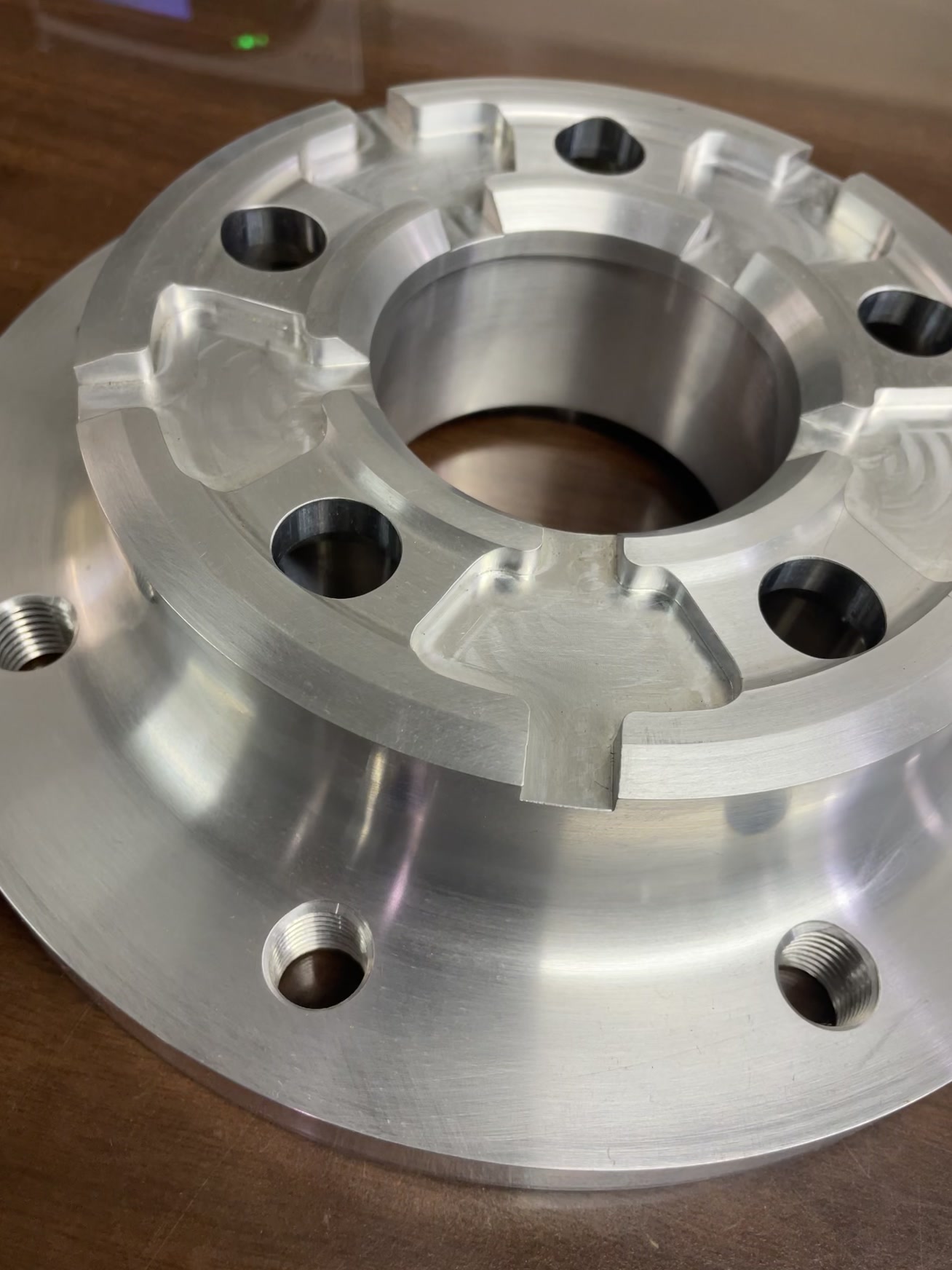 Actual A&T machined component