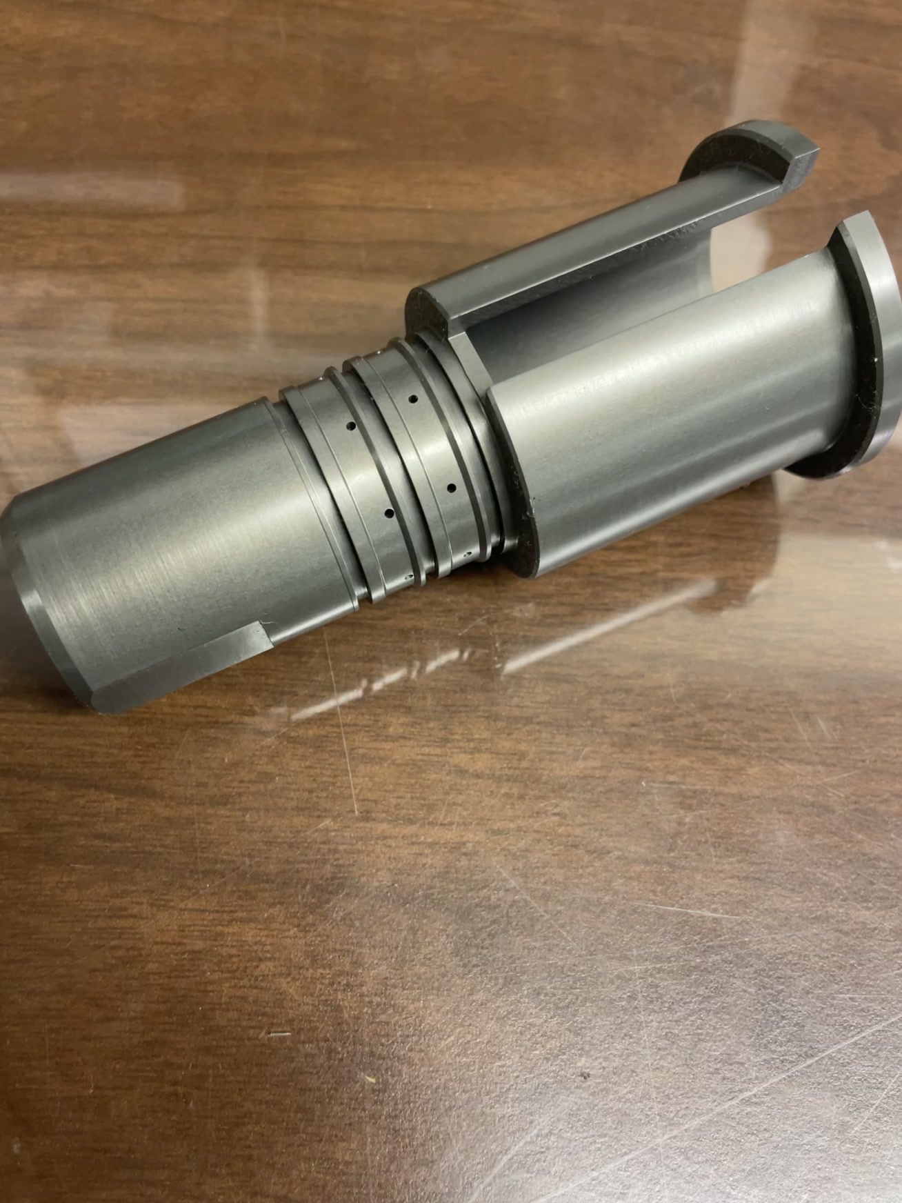 Actual A&T machined component