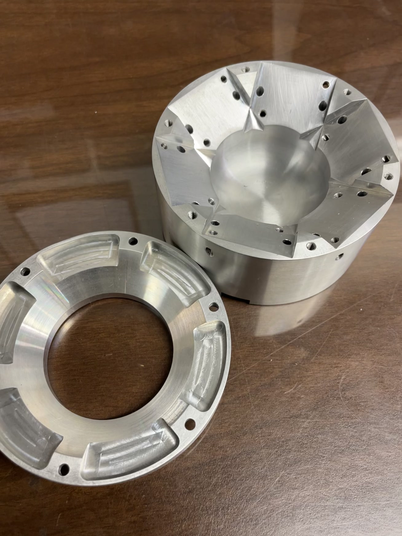 Actual A&T machined component