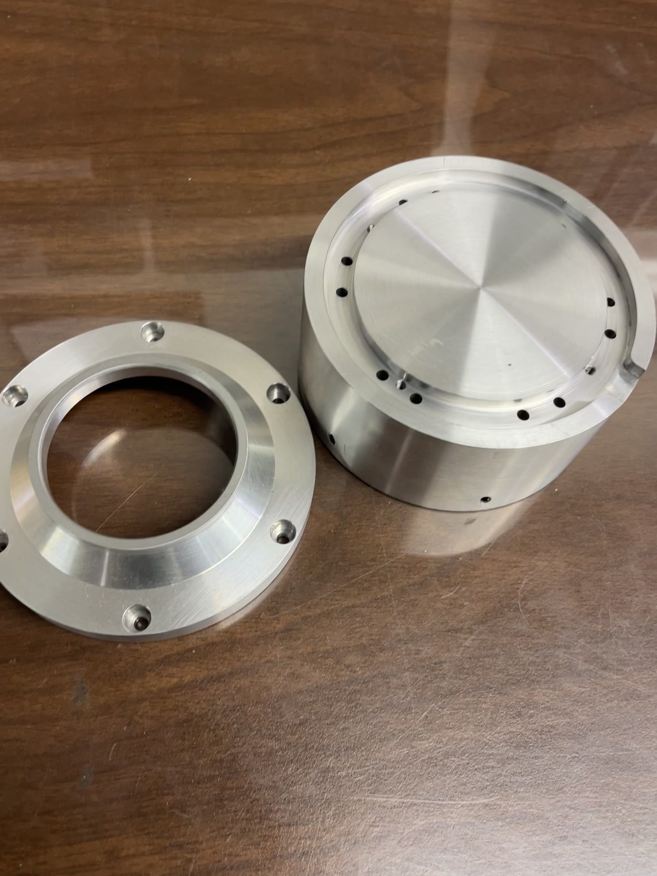 Actual A&T machined component