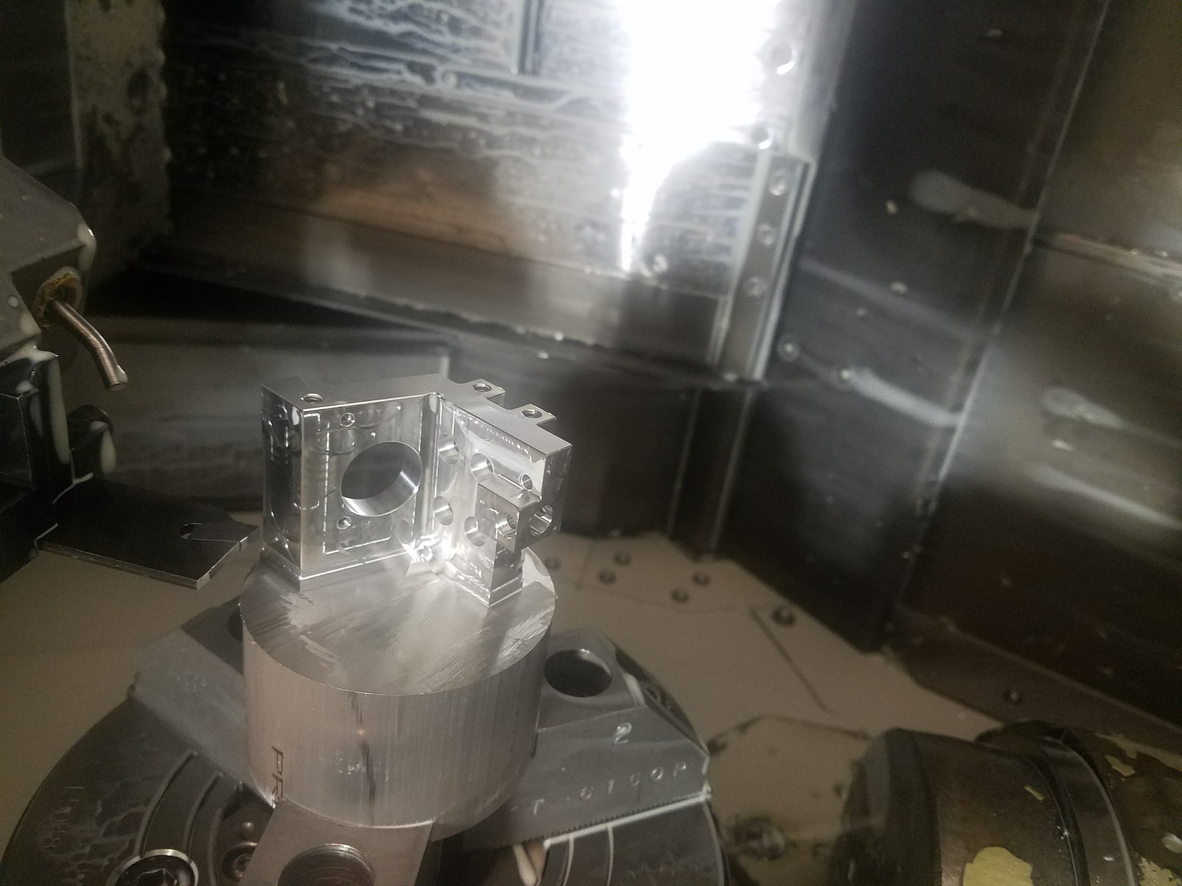 Actual A&T machined component