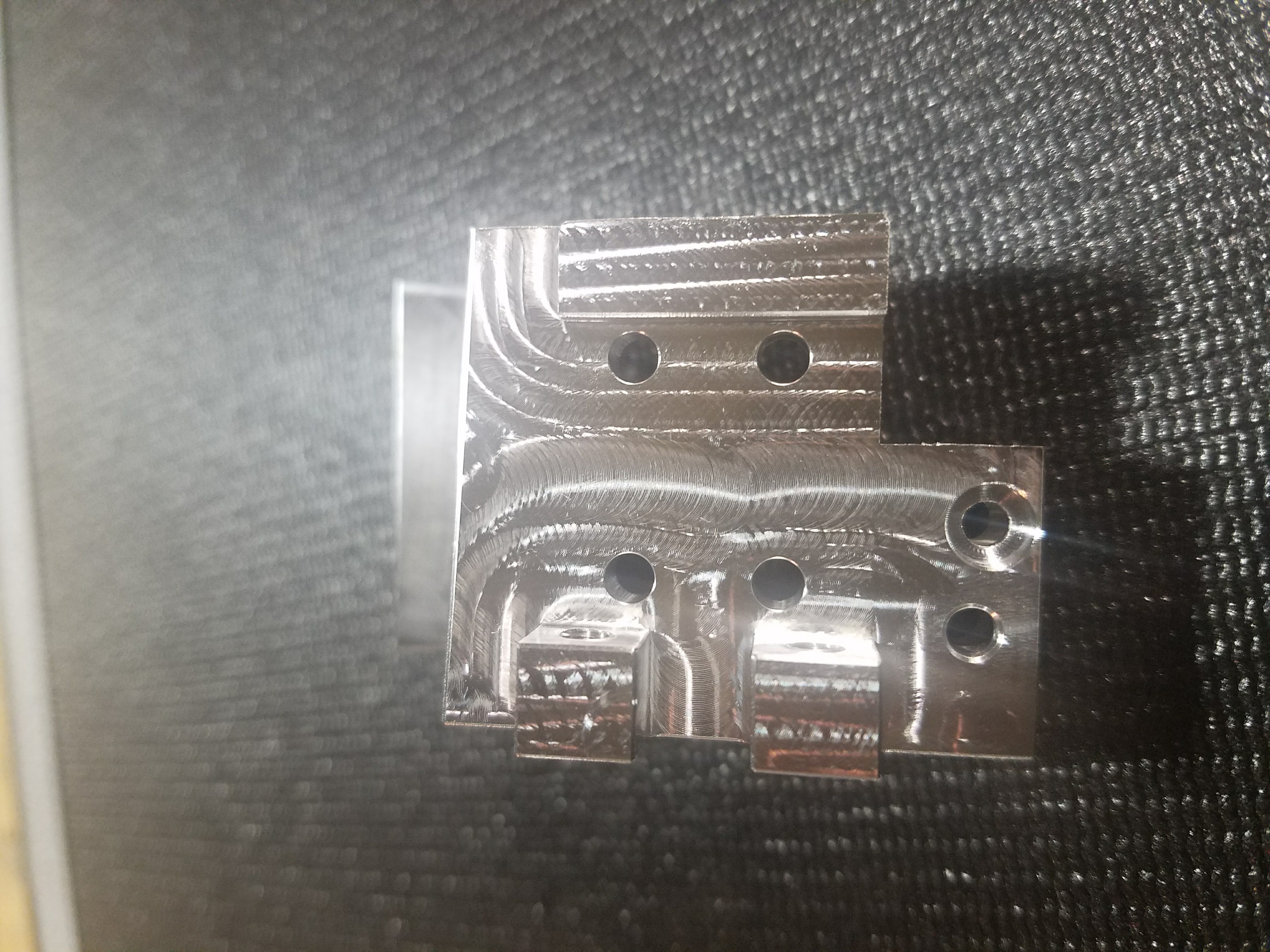 Actual A&T machined component