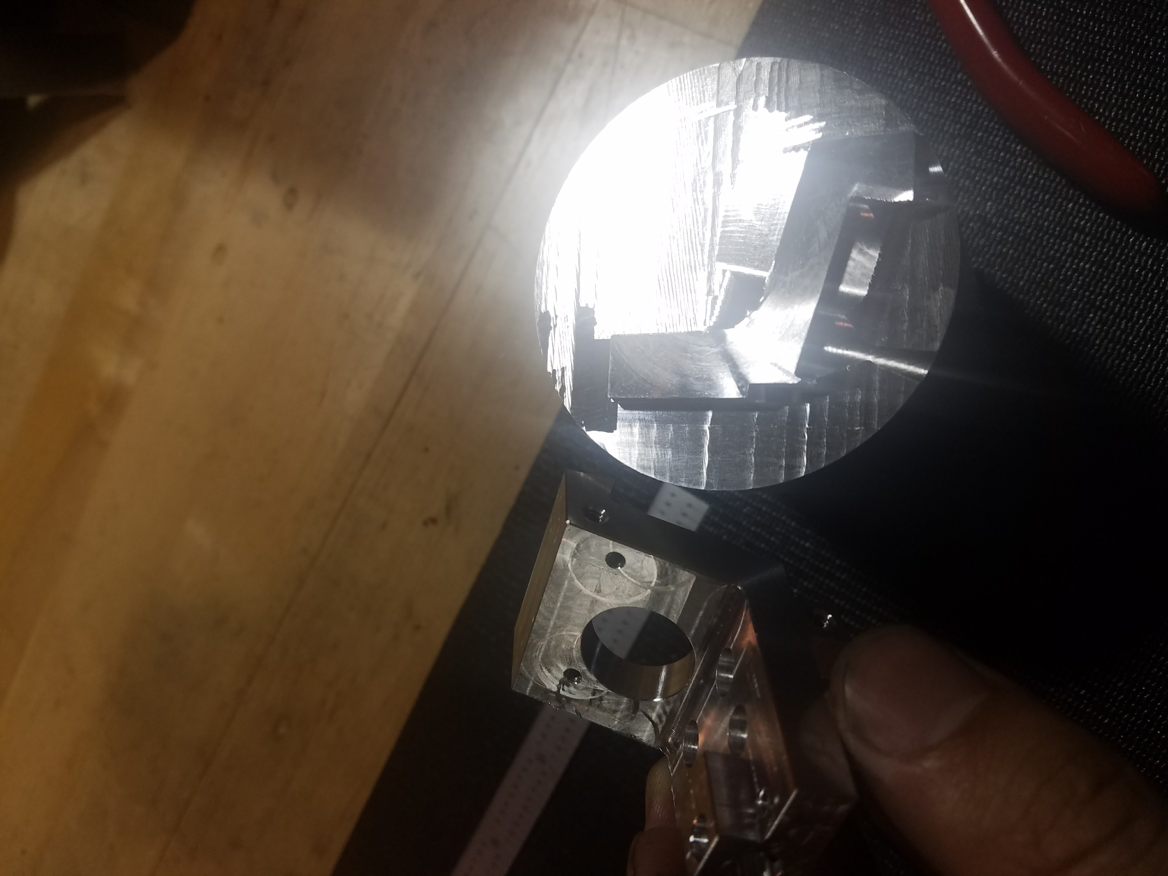 Actual A&T machined component