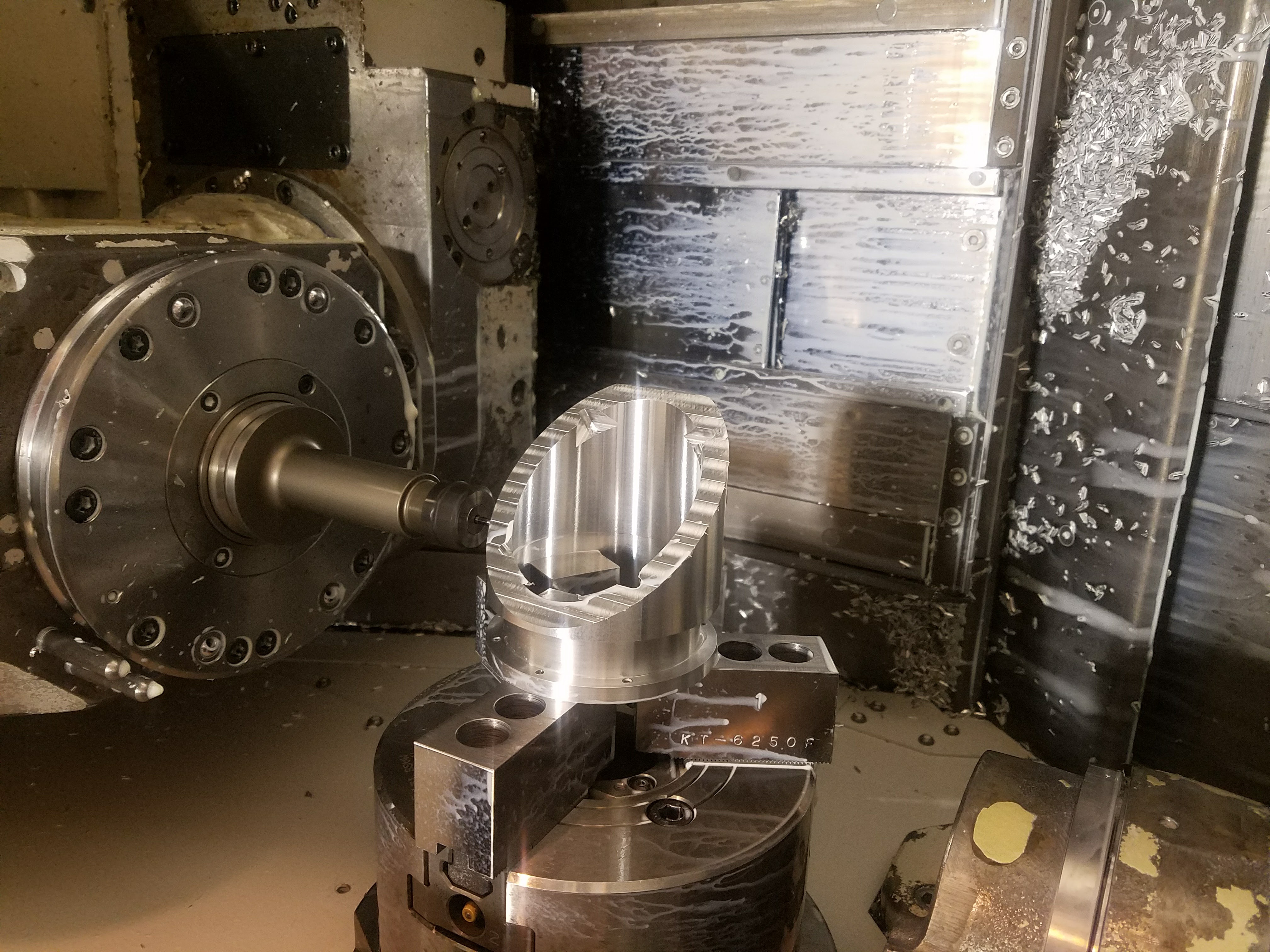 Actual A&T machined component