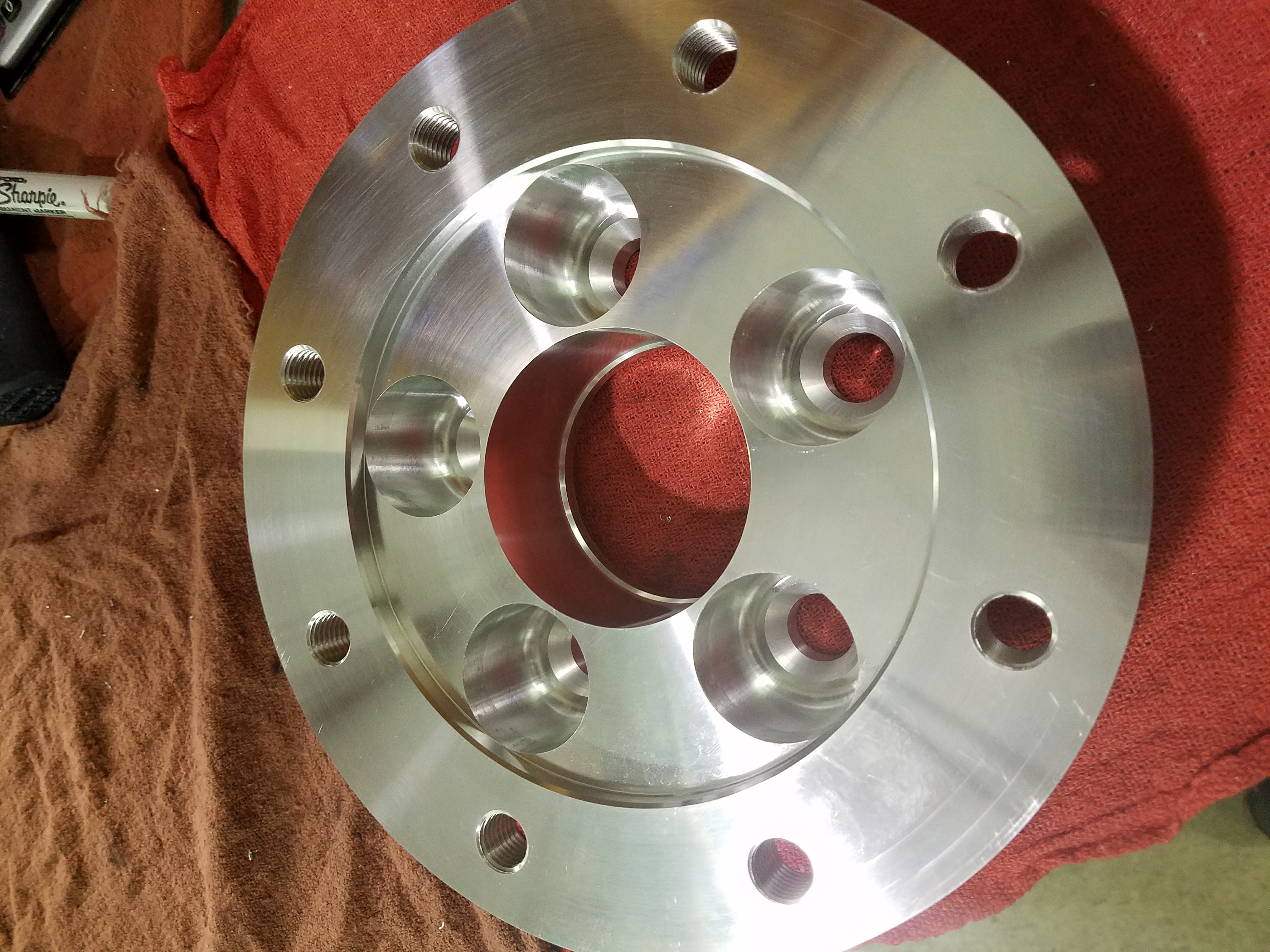 Actual A&T machined component
