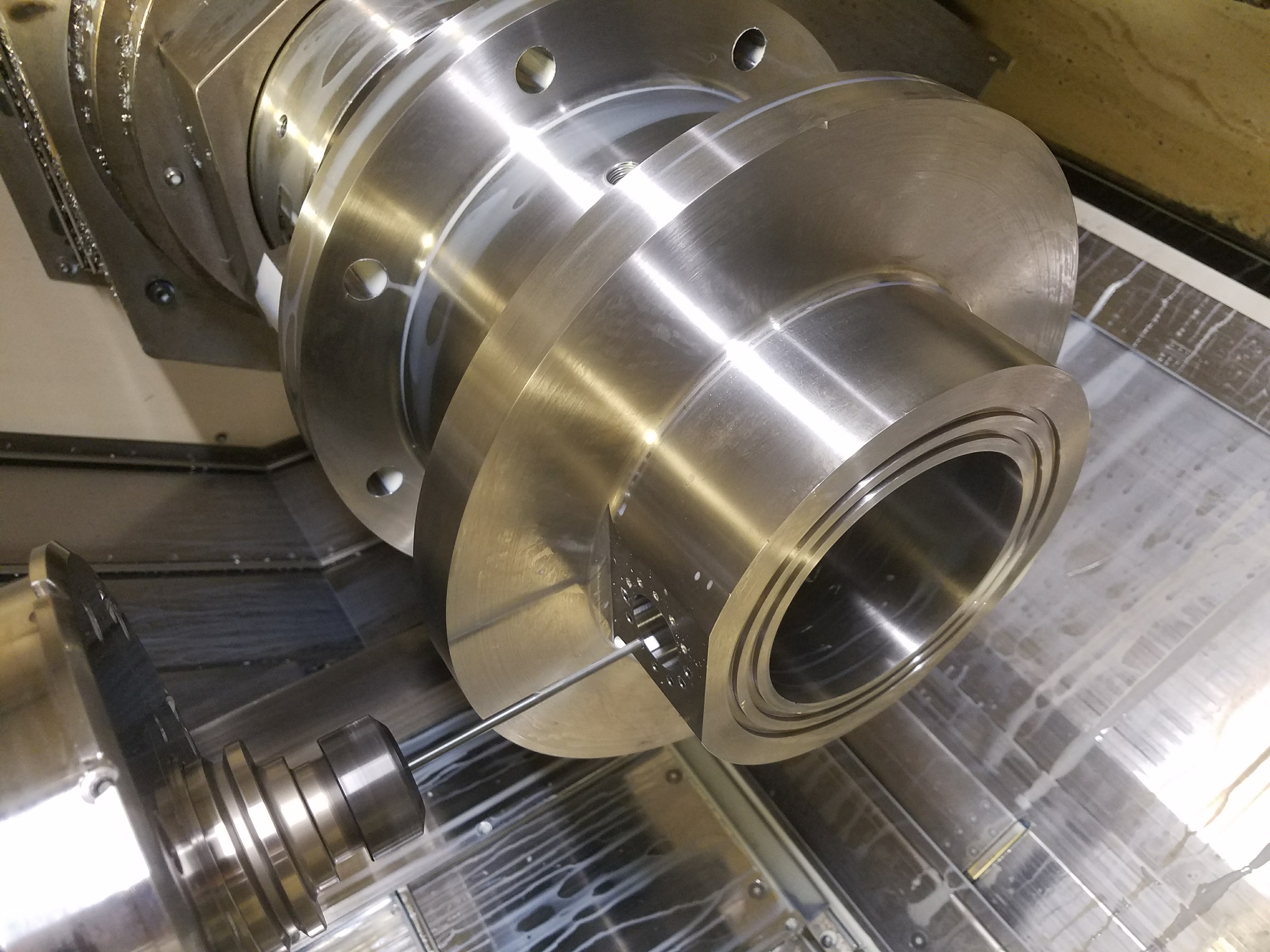 Actual A&T machined component